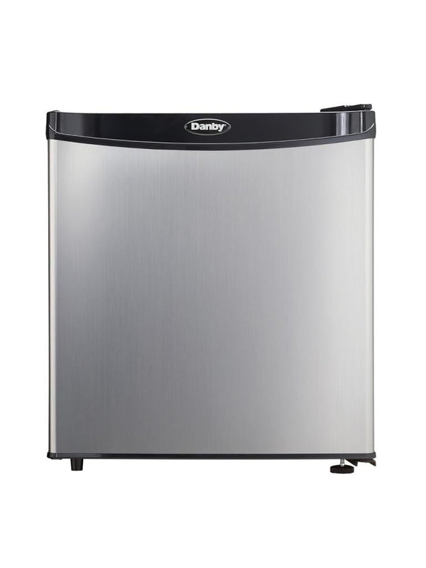Danby DAR016A1BSLDB - 1.6 cu. ft. Compact Fridge in Stainless Steel Look