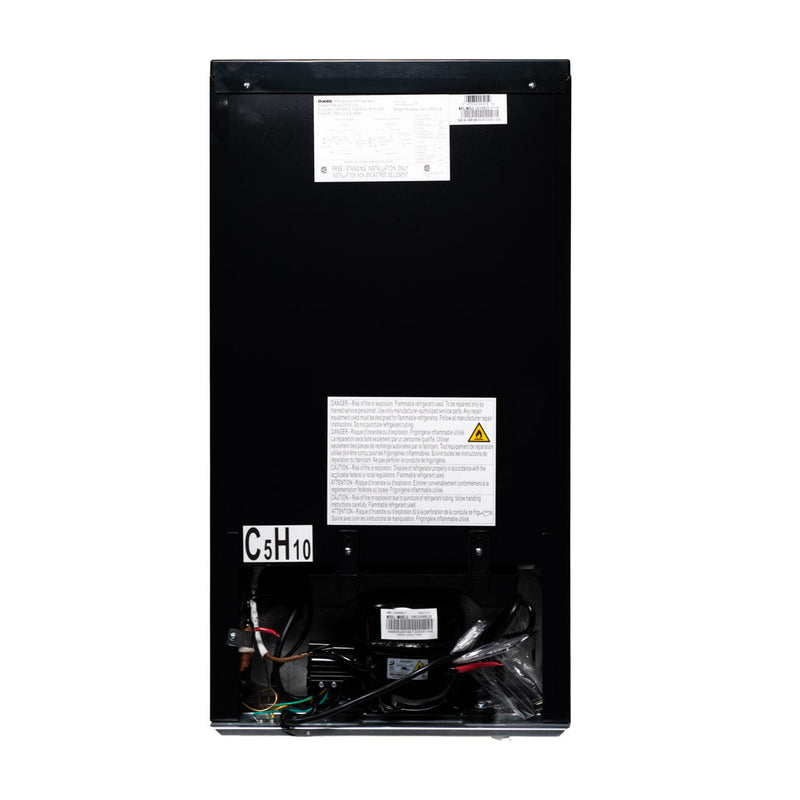 Danby DAR033A6BSLDB - 3.3 cu. ft. Compact Fridge in Stainless Steel Look