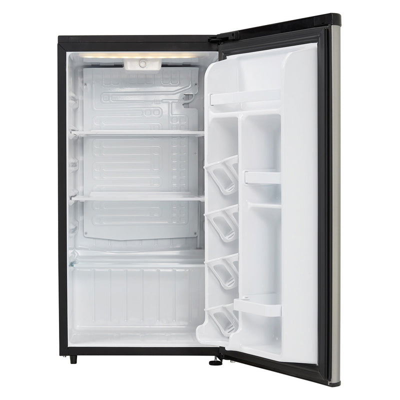 Danby DAR033A6BSLDB - 3.3 cu. ft. Compact Fridge in Stainless Steel Look