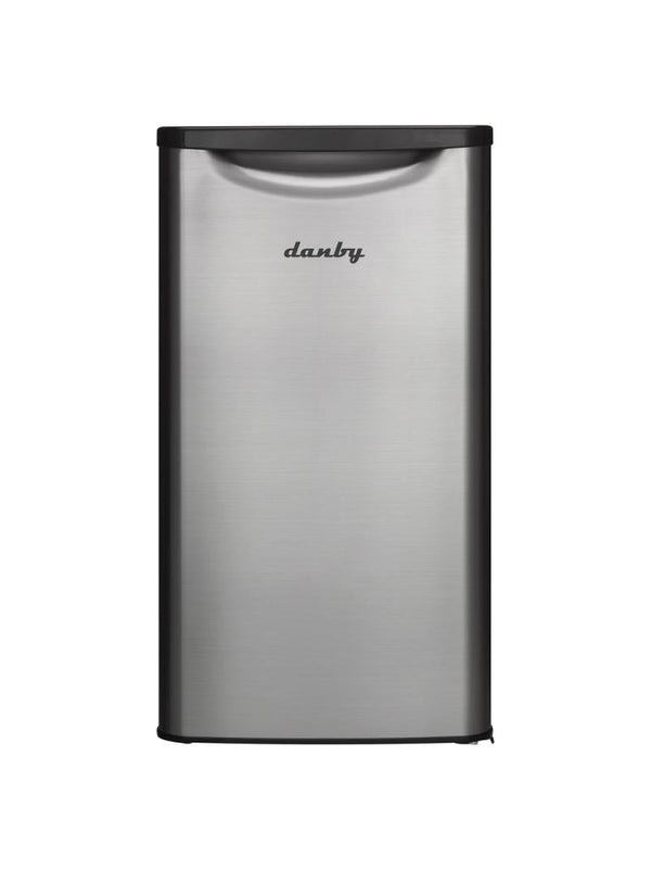 Danby DAR033A6BSLDB - 3.3 cu. ft. Compact Fridge in Stainless Steel Look